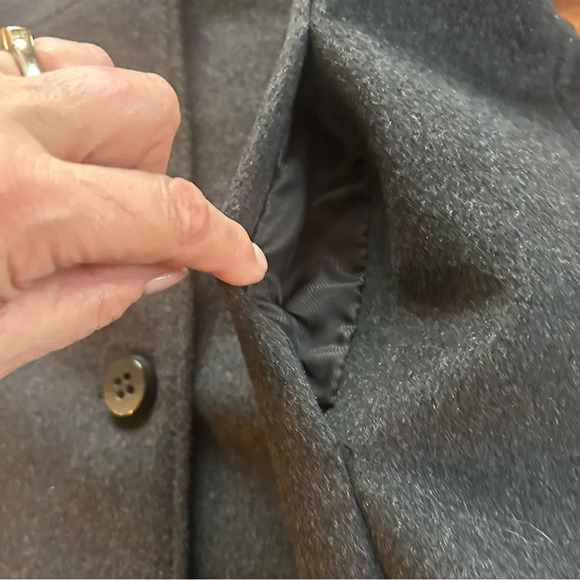 Jones New York Classic Wool Jacket Women's 12P Gray - Picture 14 of 16